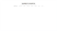 Desktop Screenshot of espritconfus.com